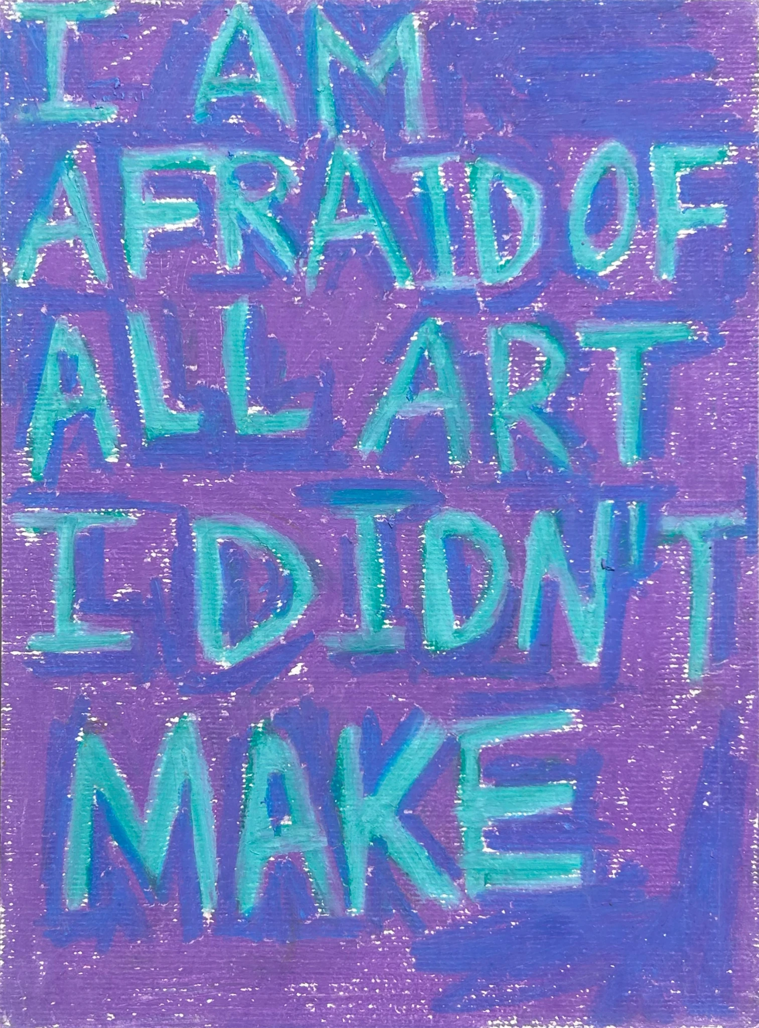 ‘I’ Series - ‘Afraid’